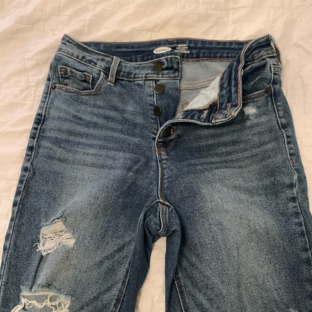 Super skinny high rise jeans